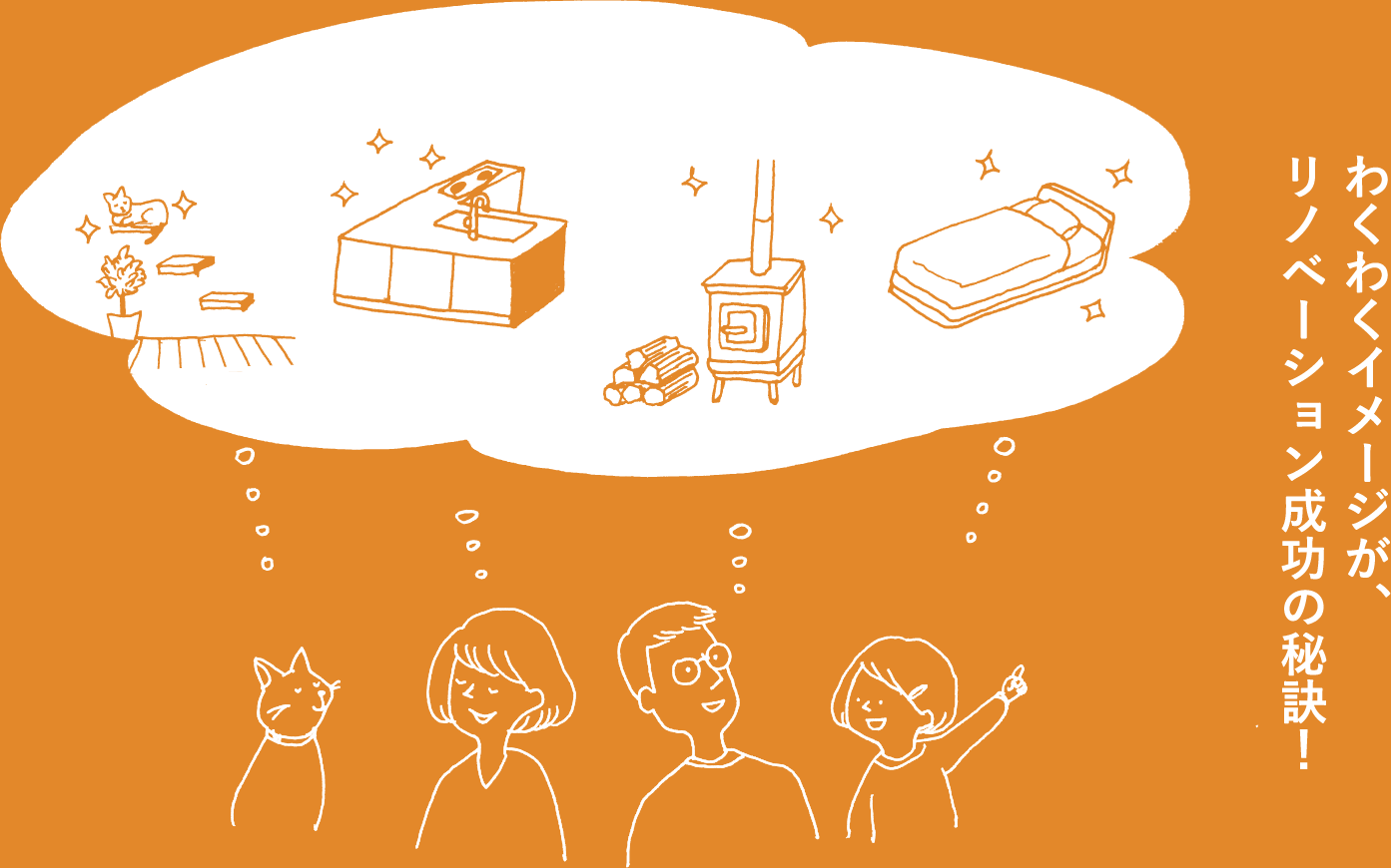 わくわくイメージがリノベーション成功の秘訣！